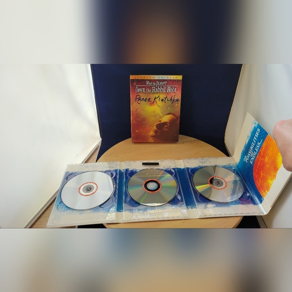 What The Bleep!? Down The Rabbit Hole (3 Disc DVD w/Slipcover) Used Good Cond. - Picture 3 of 3